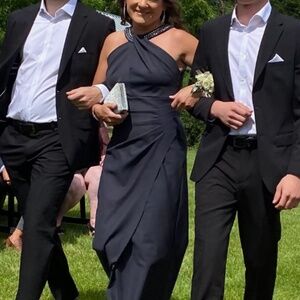 Alex Evenings Charcoal gown